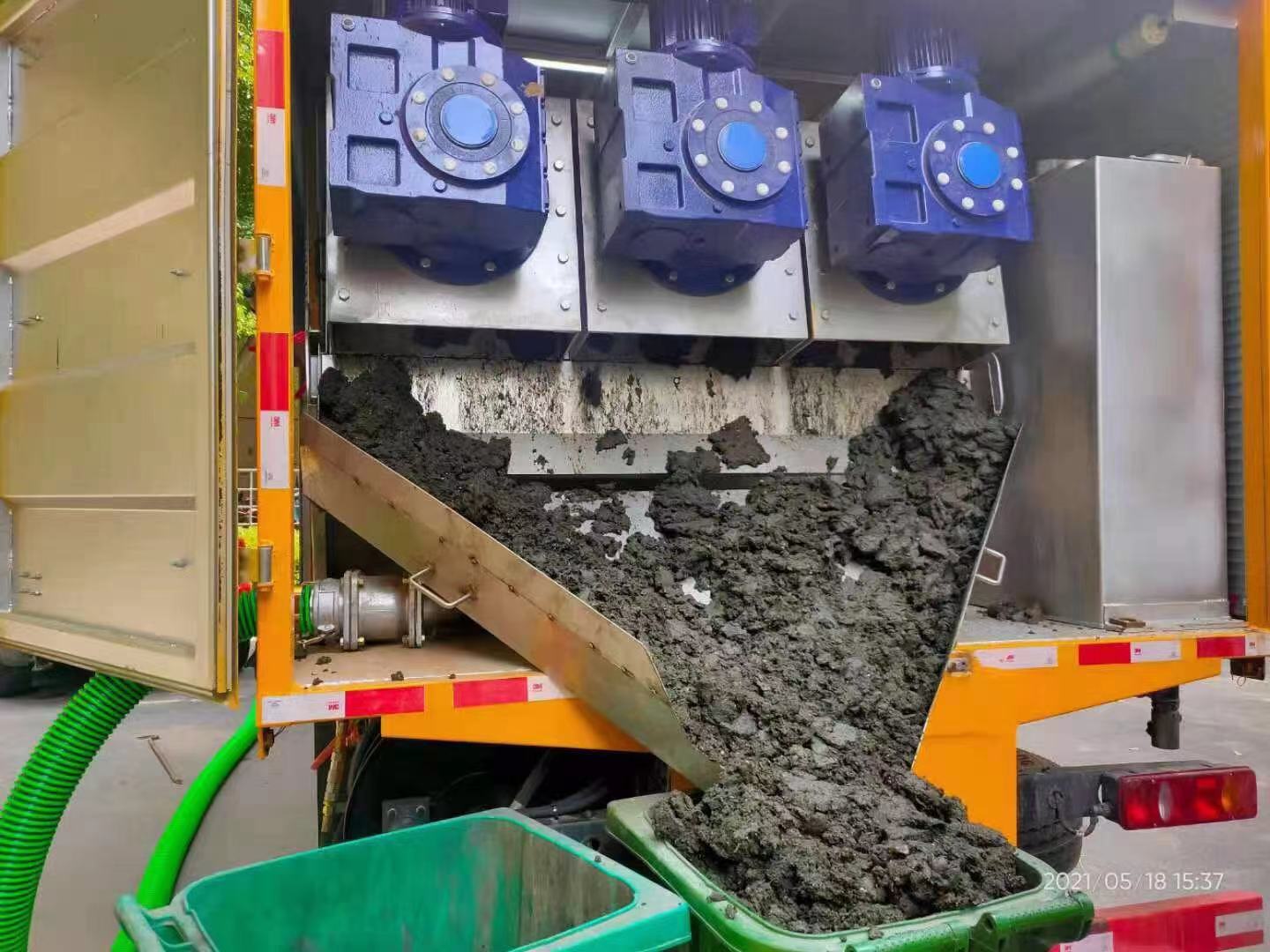 宿城化粪池清掏城市维护站-泥浆净化干湿分离处理